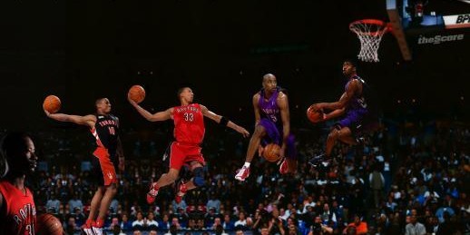  扣篮大赛惊艳全场，创意动作频现