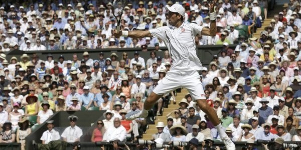  德约科维奇直落三盘，温网卫冕势如虹